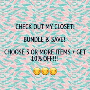 BUNDLE + SAVE!!!